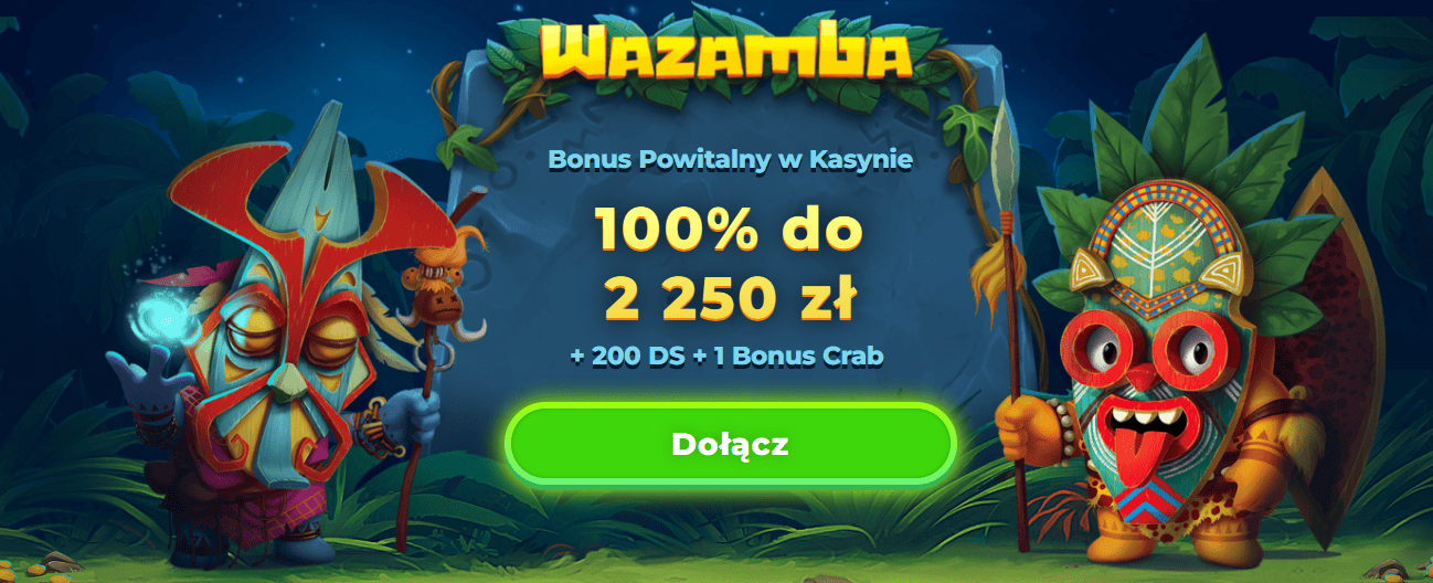 Wazamba Casino Bonus Powitalny dla graczy z Polski